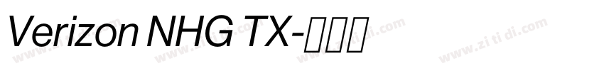 Verizon NHG TX字体转换
